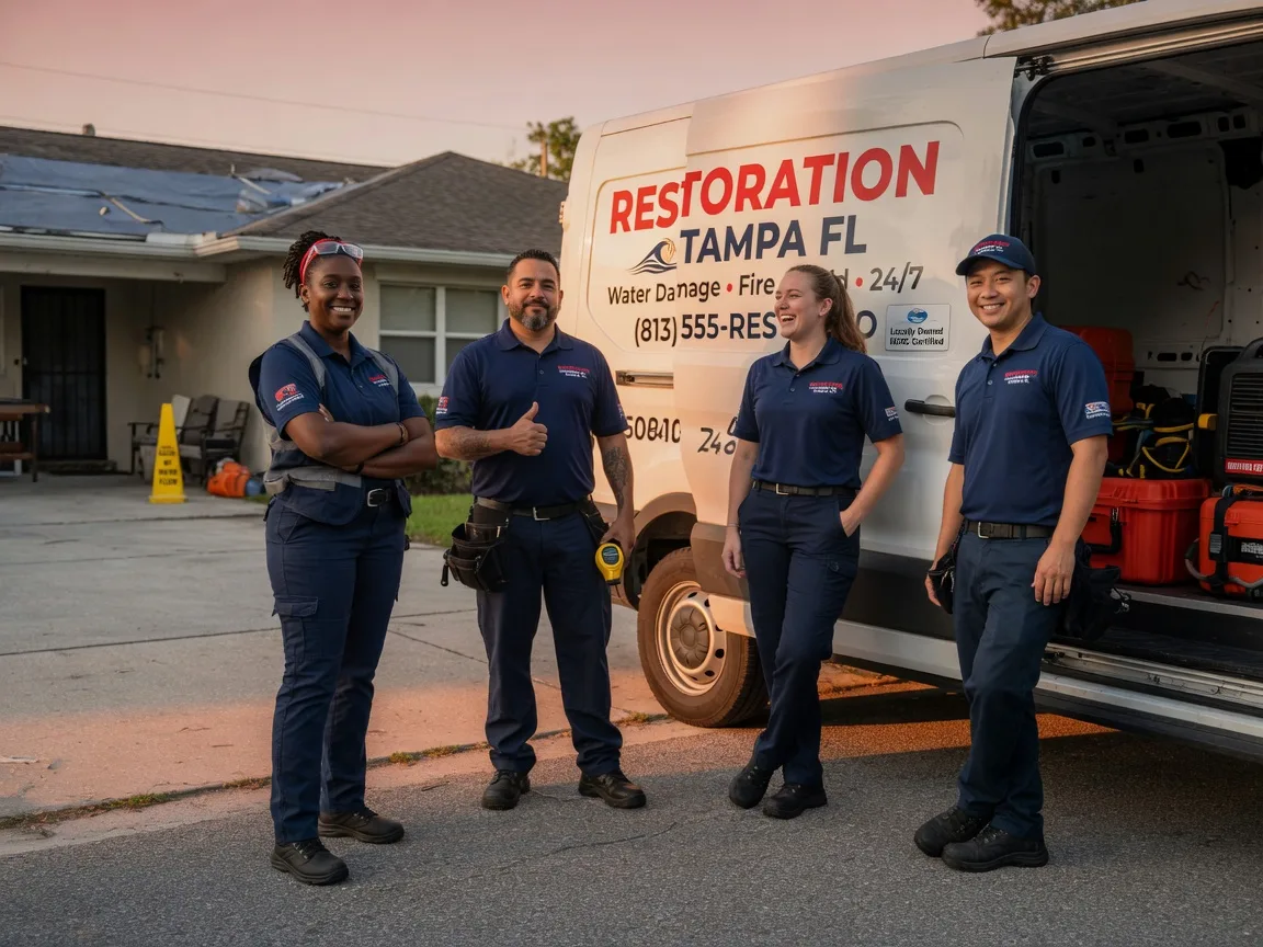 Water Damage Restoration company in Creston, OH